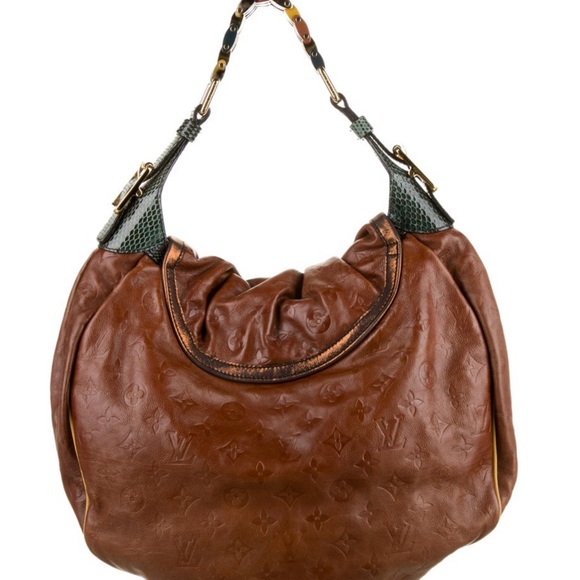 Louis Vuitton Snakeskin-Trimmed Monogram Epices Kalahari GM - Picture 4 of 14